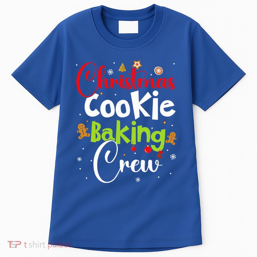 funny Christmas Cookie Baking Crew Funny gingerbread Xmas  Tall T-Shirt