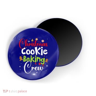 funny Christmas Cookie Baking Crew Funny gingerbread Xmas  Magnet