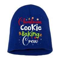 funny Christmas Cookie Baking Crew Funny gingerbread Xmas  Short Acrylic Beanie