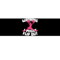 Funny Cheerleader Cheering Cheer Flip Cheerleading Bumper Sticker