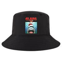 Funny Christmas Claus Shark Reindeer Cool Comfort Performance Bucket Hat