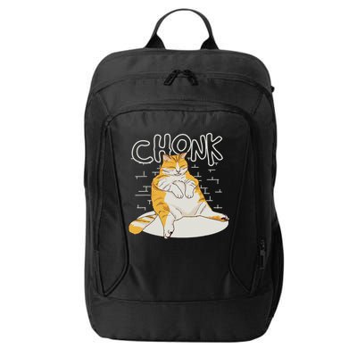 Fat Cat Chonk Scale Chonky Meme Chonker Cat City Backpack