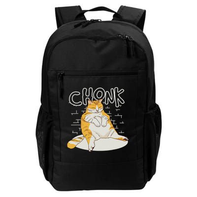 Fat Cat Chonk Scale Chonky Meme Chonker Cat Backpack