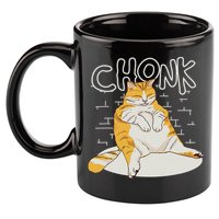 Fat Cat Chonk Scale Chonky Meme Chonker Cat 11oz C Handle Ceramic Mug