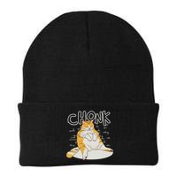 Fat Cat Chonk Scale Chonky Meme Chonker Cat Beanie