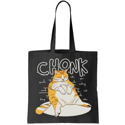 Fat Cat Chonk Scale Chonky Meme Chonker Cat Bag