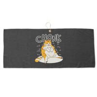 Fat Cat Chonk Scale Chonky Meme Chonker Cat Large Microfiber Waffle Golf Towel