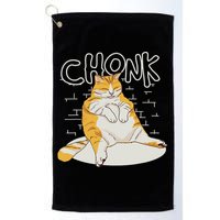 Fat Cat Chonk Scale Chonky Meme Chonker Cat Golf Towel