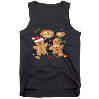 Funny Christmas Cookie Gingerbread Oh Snap Baking Team Baker Tank Top