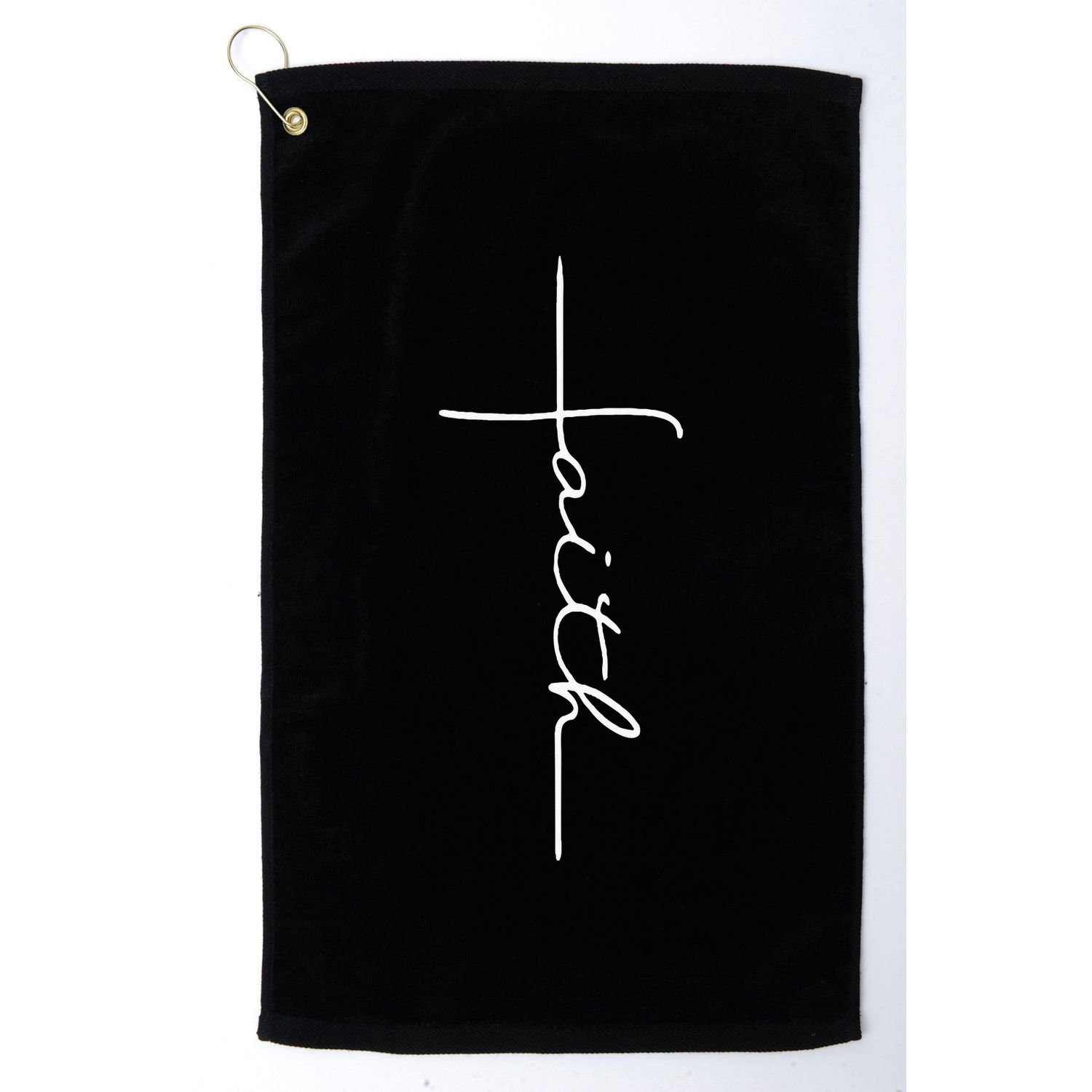 Faith Cross Christian For Men Women Kids Golf Towel