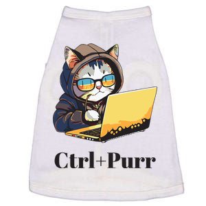 Funny Cat Ctrl+Purr Doggie Tank