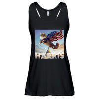 Funny Childless Cat Ladies For Harris 2024 Gift Ladies Essential Flowy Tank