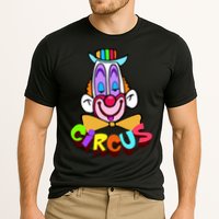 Funny Clown Circus Face Funny Retro Cooling Performance Crew T-Shirt