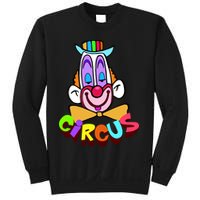 Funny Clown Circus Face Funny Retro Sweatshirt