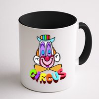 Funny Clown Circus Face Funny Retro Mug