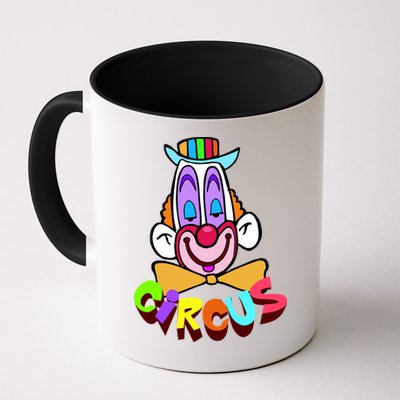 Funny Clown Circus Face Funny Retro Mug