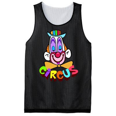 Funny Clown Circus Face Funny Retro Mesh Reversible Basketball Jersey Tank