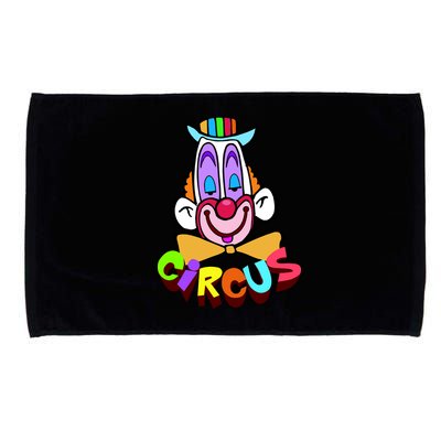 Funny Clown Circus Face Funny Retro Microfiber Hand Towel