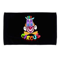 Funny Clown Circus Face Funny Retro Microfiber Hand Towel