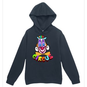 Funny Clown Circus Face Funny Retro Urban Pullover Hoodie