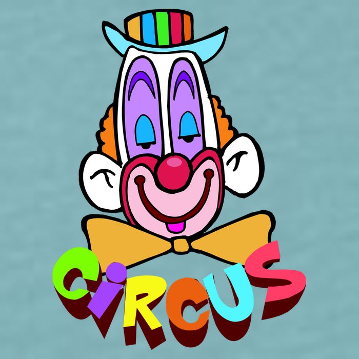 Funny Clown Circus Face Funny Retro Sueded Cloud Jersey T-Shirt
