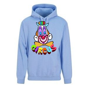 Funny Clown Circus Face Funny Retro Unisex Surf Hoodie