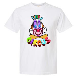 Funny Clown Circus Face Funny Retro Garment-Dyed Heavyweight T-Shirt