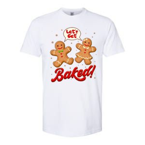 Funny Cute Christmas Let's Get Baked Gingerbread Cookies Softstyle CVC T-Shirt