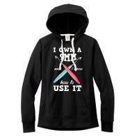 Funny Crocheting Crochet Women's Fleece Hoodie