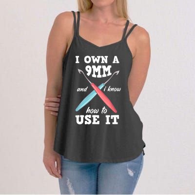 Funny Crocheting Crochet Women's Strappy Tank