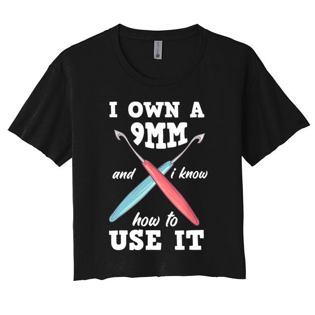 Funny Crocheting Crochet Crop Top