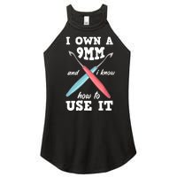 Funny Crocheting Crochet Women’s Perfect Tri Rocker Tank