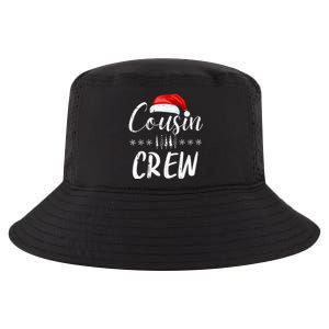 Funny Cousin Crew Christmas Santa Hat Family Matching Cool Comfort Performance Bucket Hat