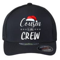 Funny Cousin Crew Christmas Santa Hat Family Matching Flexfit Unipanel Trucker Cap