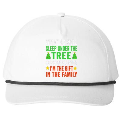 Funny Christmas Christmas Pajamas Snapback Five-Panel Rope Hat