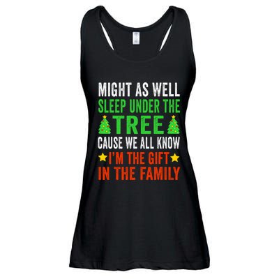 Funny Christmas Christmas Pajamas Ladies Essential Flowy Tank