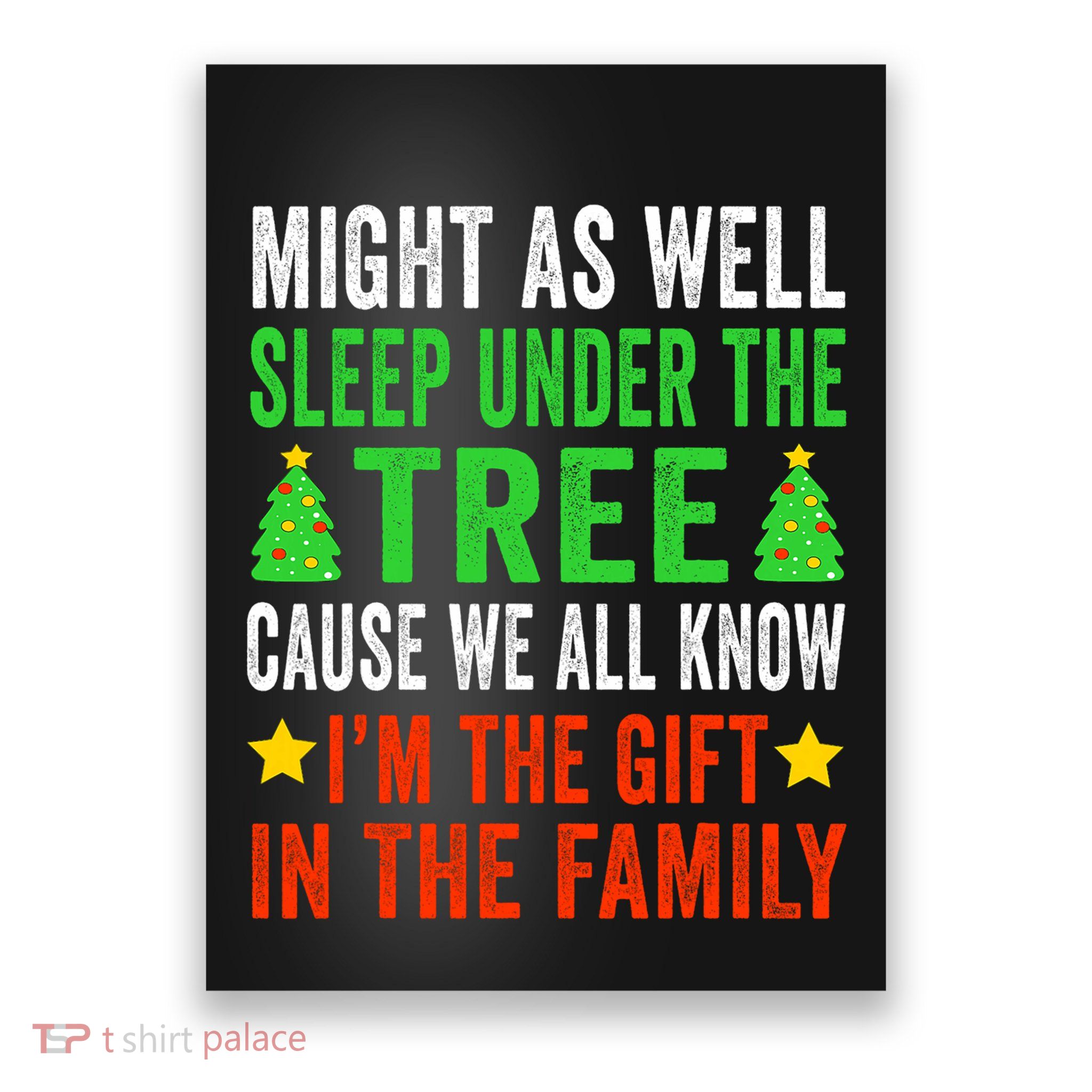 Funny Christmas Christmas Pajamas Poster