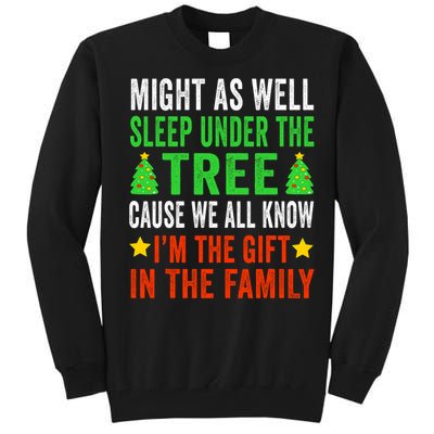 Funny Christmas Christmas Pajamas Tall Sweatshirt