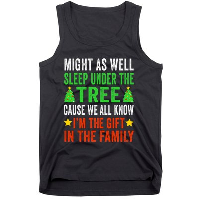 Funny Christmas Christmas Pajamas Tank Top