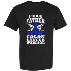 Funny Colon Cancer Survivor Cancer Awareness Ribbon Garment-Dyed Heavyweight T-Shirt