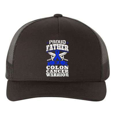 Funny Colon Cancer Survivor Cancer Awareness Ribbon Yupoong Adult 5-Panel Trucker Hat