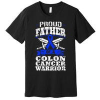 Funny Colon Cancer Survivor Cancer Awareness Ribbon Premium T-Shirt