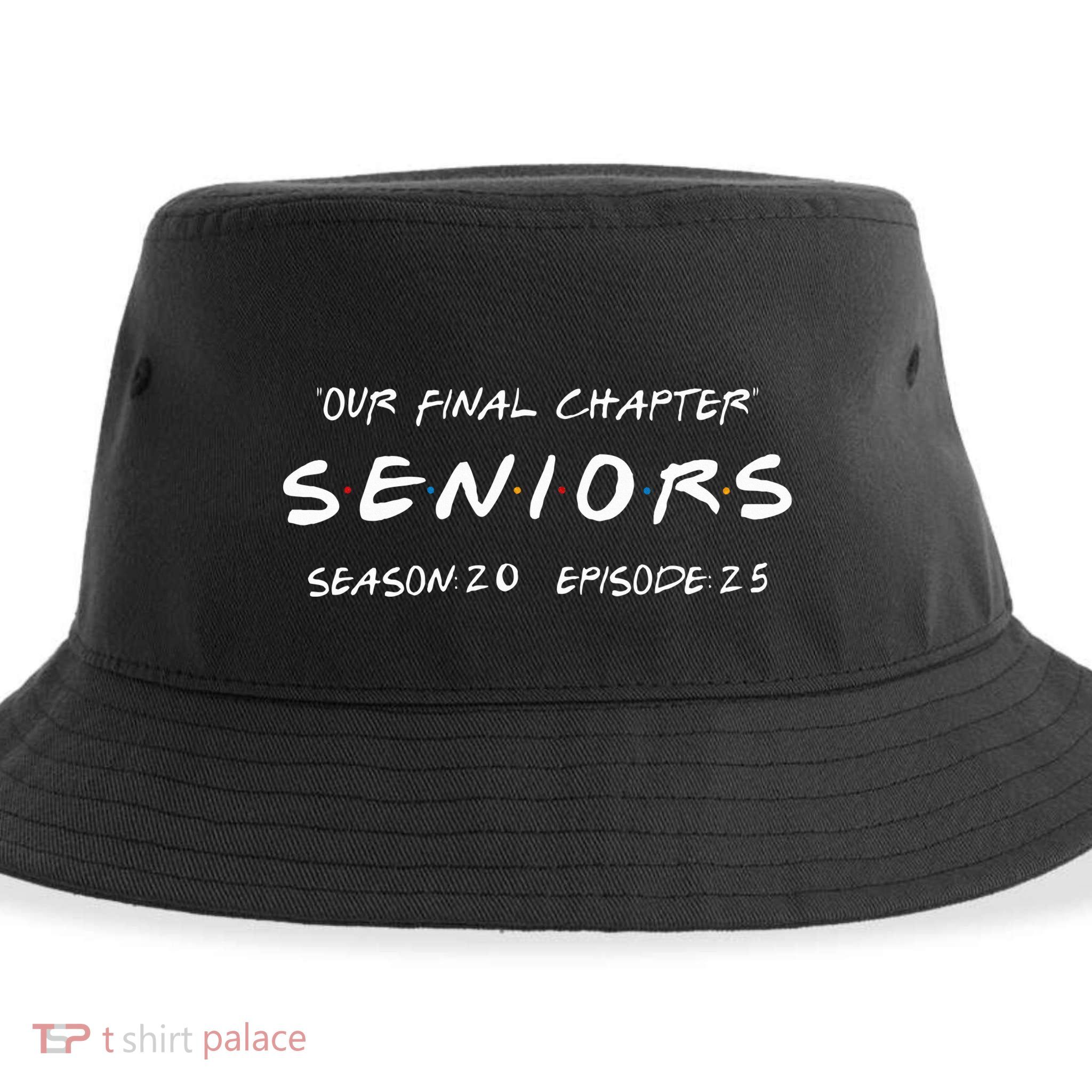 Final Chapter Class Of 2025 Senior Retro Funny Seniors 2025 Sustainable Bucket Hat