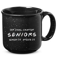 Final Chapter Class Of 2025 Senior Retro Funny Seniors 2025 15oz Campfire Ceramic Mug