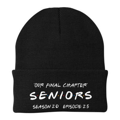 Final Chapter Class Of 2025 Senior Retro Funny Seniors 2025 Beanie