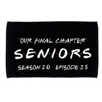 Final Chapter Class Of 2025 Senior Retro Funny Seniors 2025 Microfiber Hand Towel