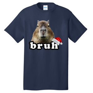 Funny Capybara Christmas Tall T-Shirt