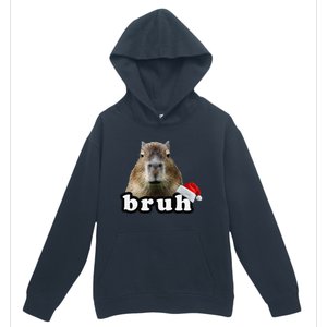 Funny Capybara Christmas Urban Pullover Hoodie