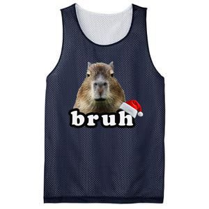 Funny Capybara Christmas Mesh Reversible Basketball Jersey Tank