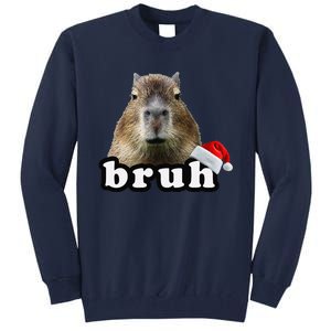 Funny Capybara Christmas Tall Sweatshirt